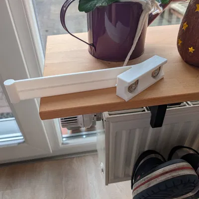 Giá treo giày nam châm thông minh gắn lò sưởi (3D Print Model)