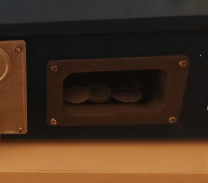 Khay hứng xu 3D cho máy chơi game Arcade - Image 1