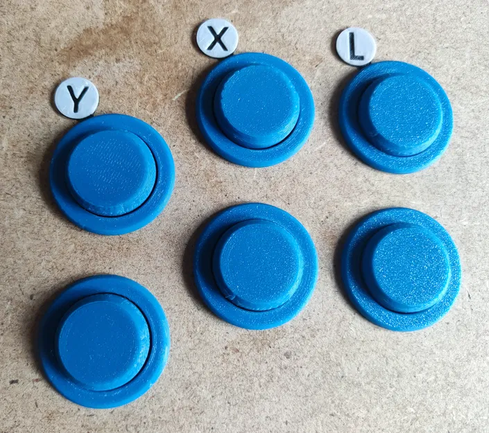 Nút bấm Arcade tùy biến cho Cherry MX Switches (OpenSCAD) - Image 1