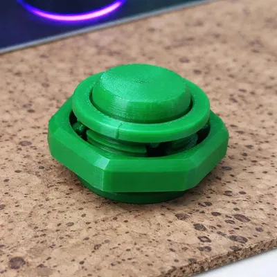 Nút bấm Arcade tùy biến cho Cherry MX Switches (OpenSCAD)