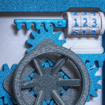 Két sắt thông minh | Hộp đựng tiền | Ống heo tiết kiệm in 3D có khóa cơ