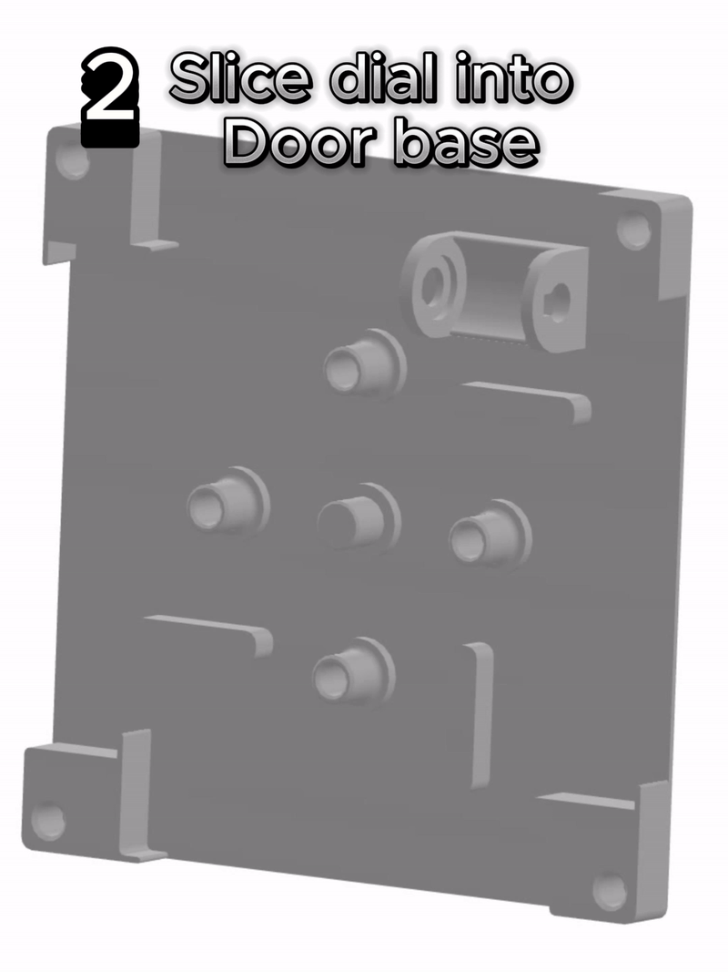 Két sắt thông minh | Hộp đựng tiền | Ống heo tiết kiệm in 3D có khóa cơ - Thumbnail 4