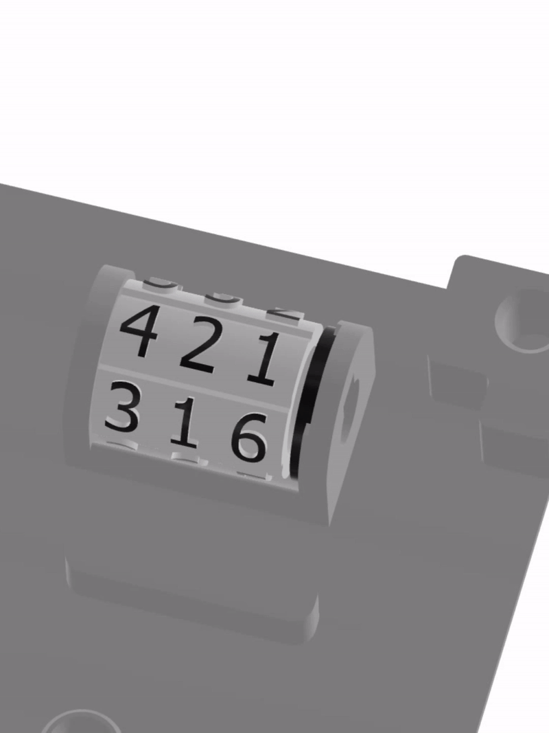 Két sắt thông minh | Hộp đựng tiền | Ống heo tiết kiệm in 3D có khóa cơ - Image 5