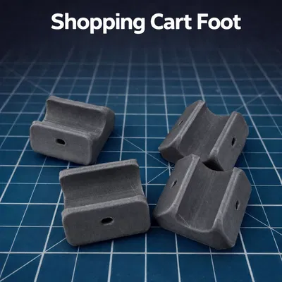 Chân Đế Cho Xe Đẩy Hàng (Shopping Cart Foot)