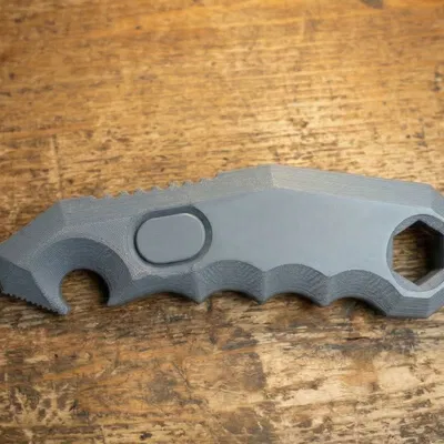 Dụng cụ mở thùng hàng 3D đa năng, thiết kế công thái học tiện lợi