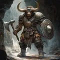 Mô hình 3D Ironhorn Warlord - Chiến binh Minotaur dũng mãnh - Thumbnail 2