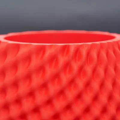 Bình Hoa Bong Bóng | Bình Hoa Họa Tiết Nổi Trang Trí | Bình Hoa Hoa Văn Khối Cầu