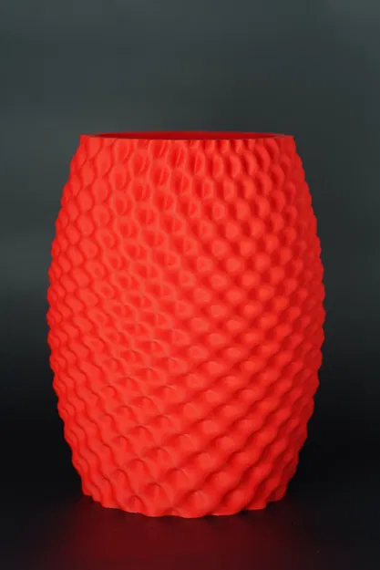 Bình Hoa Bong Bóng | Bình Hoa Họa Tiết Nổi Trang Trí | Bình Hoa Hoa Văn Khối Cầu - Image 5