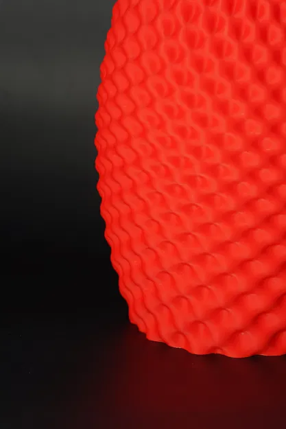 Bình Hoa Bong Bóng | Bình Hoa Họa Tiết Nổi Trang Trí | Bình Hoa Hoa Văn Khối Cầu - Image 6