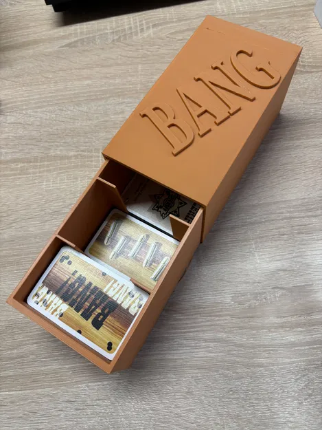 Hộp đựng thẻ bài board game BANG! in 3D tiện lợi - Image 2