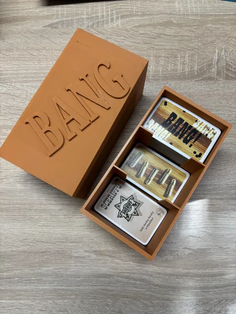 Hộp đựng thẻ bài board game BANG! in 3D tiện lợi - Image 3