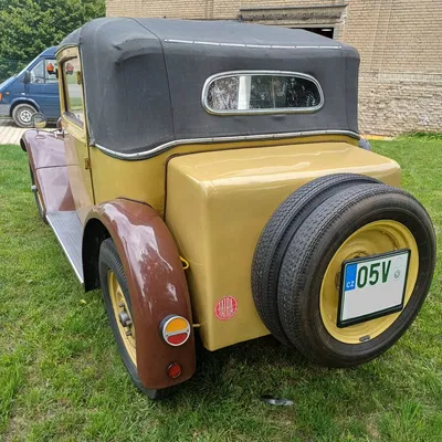 Mô hình 3D xe cổ Tatra 57 Hadimrška (1932) - File in ấn chi tiết