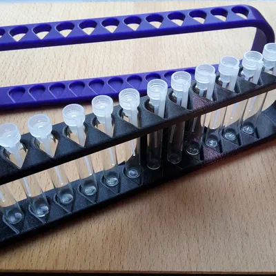 Giá đỡ/khay đựng 12 lọ - Có khu vực để logo