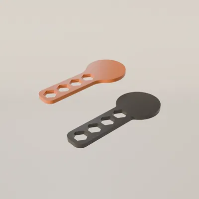 Đồng xu mở khóa xe đẩy siêu thị - Phụ kiện 3D tiện lợi cho chùm chìa khóa