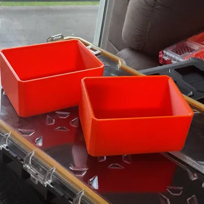 Khay đựng linh kiện cho hộp DeWalt 20 ngăn - Kích thước 80 x 110 x 50 mm