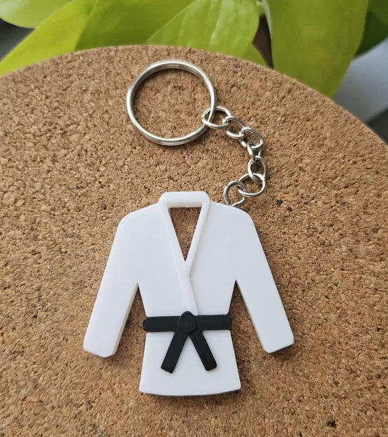 Móc Khóa Kimono | Móc Khóa Võ Thuật Judo Tối Giản - Image 2