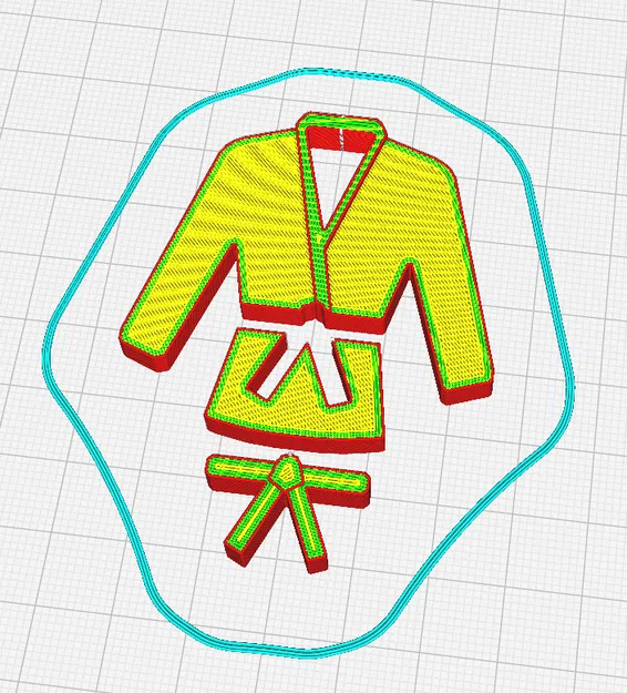 Móc Khóa Kimono | Móc Khóa Võ Thuật Judo Tối Giản - Image 5