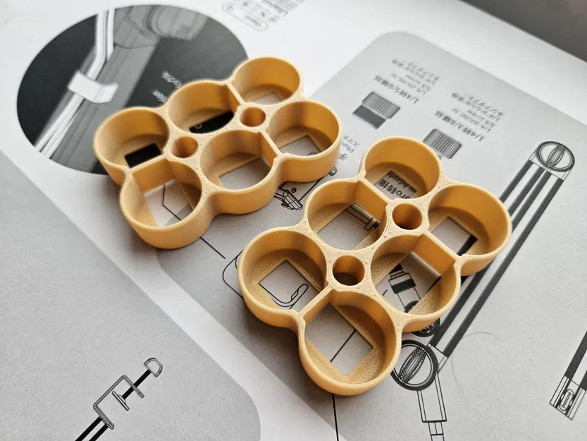 Khay cố định pin 18650/21700 cho Pack Pin 2S 4S 6S - In 3D - Image 3