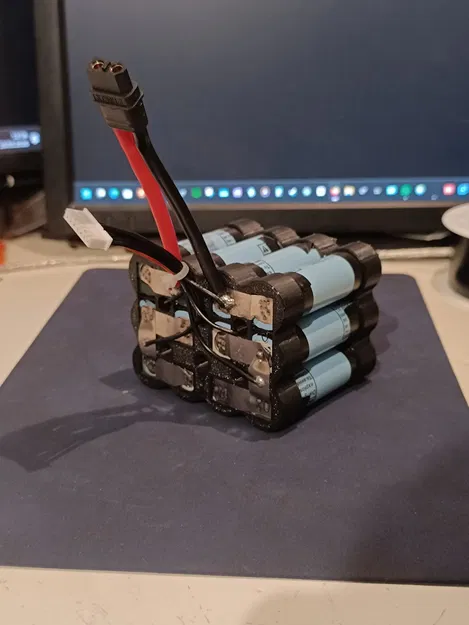 Khay giữ pin 18650 6S2P - Image 1