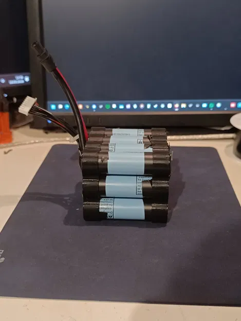 Khay giữ pin 18650 6S2P - Image 2