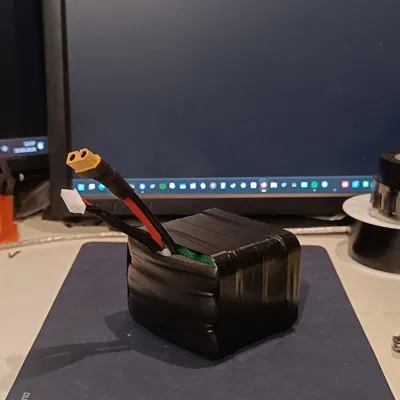 Khay giữ pin 18650 6S2P