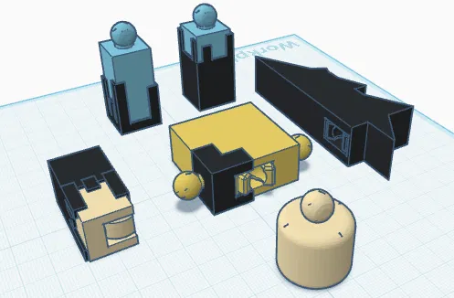 Mô hình nhân vật Roblox John Doe Script Builder có khớp nối - Image 2