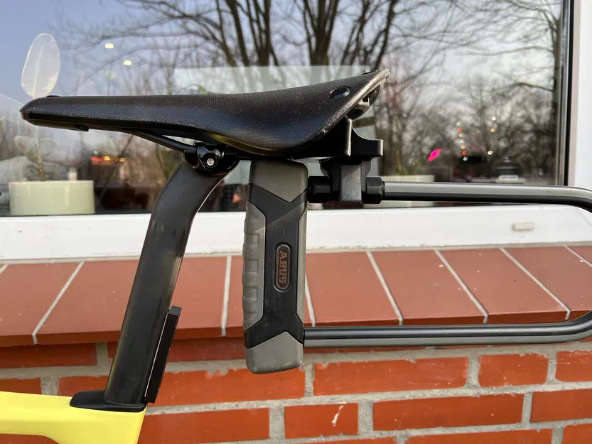 Ngàm gắn khóa Abus Granit XPlus EaZy cho yên xe Brooks - Image 2