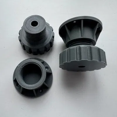 Chân tăng chỉnh đế rộng (Wide Adjustable Feet)