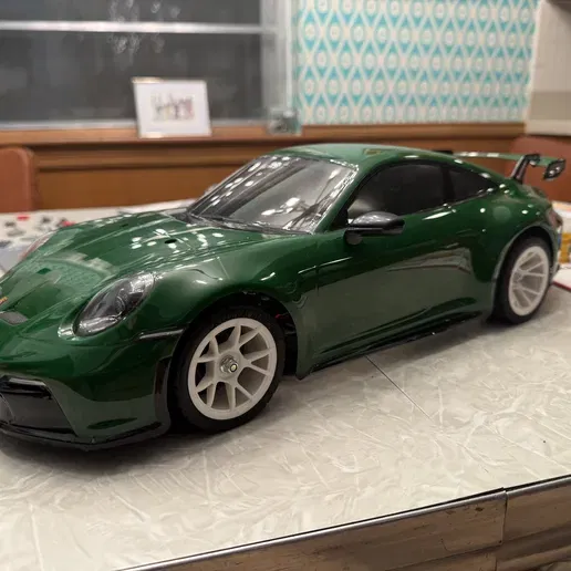 Bánh xe 1/10 Porsche 911 GT3 (992) Hex 12mm với nhiều tùy chọn Offset - Image 4