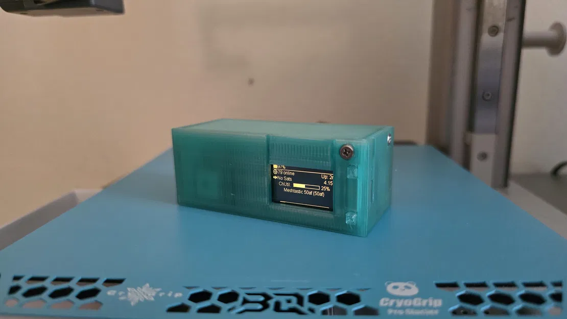 Vỏ case Heltec T114 kèm giá đỡ pin 18650 - Image 2