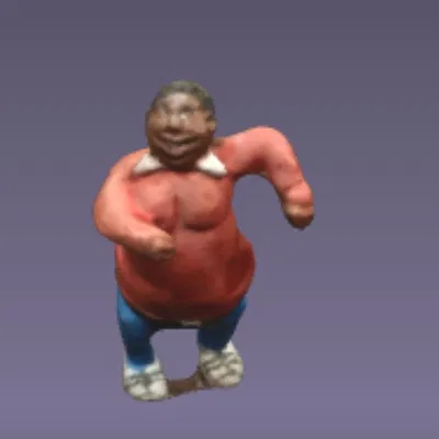 Mô hình nhân vật hoạt hình Fat Albert độc đáo cho máy in 3D