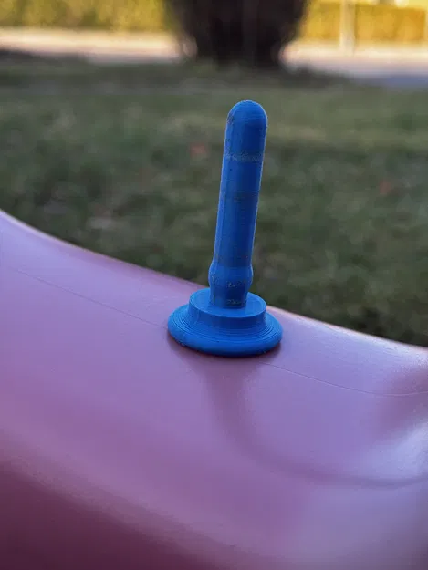 Chốt gài thay thế cho xe kéo Dantoy (Trailer Hitch Pin) 3D Print - Image 3