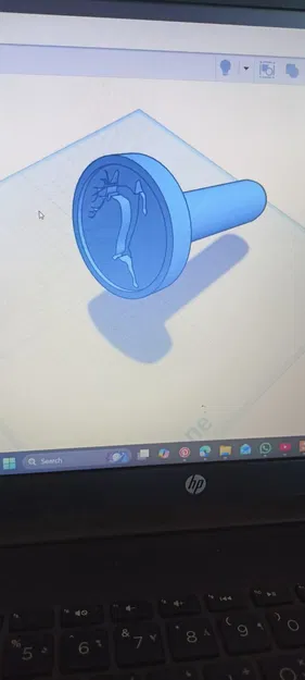 Mô hình 3D con dấu hình linh dương Gazelle độc đáo - Image 1