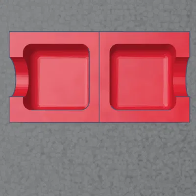 Khuôn Đúc Khối Lập Phương Bo Góc (Round Cube Mold) Cho In 3D