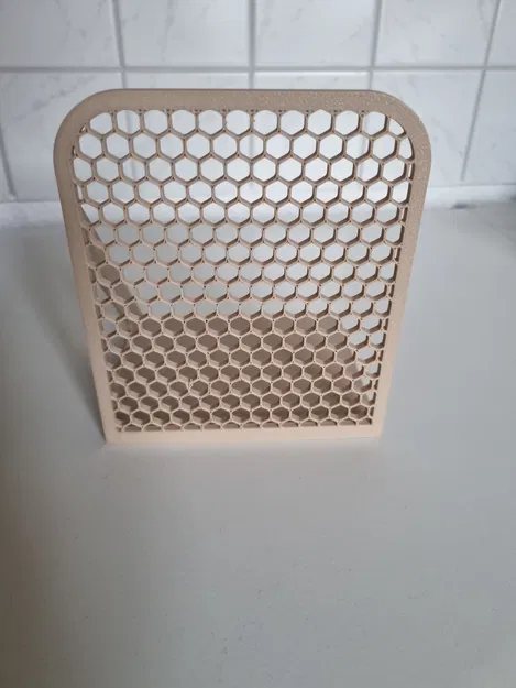 Kẹp giữ sách họa tiết tổ ong (Honeycomb Bookend V1) tối giản - Image 4