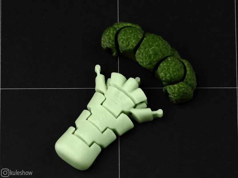 Móc khóa bông cải xanh (Broccoli) linh hoạt - Image 5