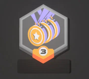 Mô hình huy hiệu Printables (odznak Hvězda designu 3) trang trí - Image 1