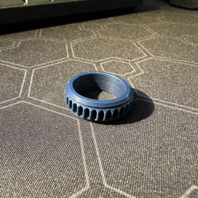 Nhẫn xoay Fidget đa năng với nhiều tùy chọn vòng xoay