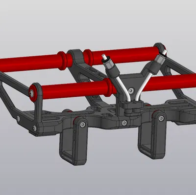 Giá treo cuộn nhựa đôi (Dual Filament Holder) cho Anycubic Kobra 2 Pro