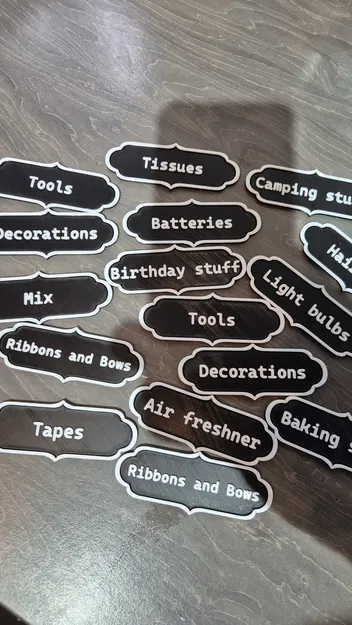 Bảng nhãn dán phong cách Vintage - Image 3