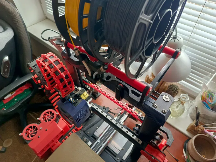 Giá treo cuộn nhựa đôi (Dual Filament Holder) cho Anycubic Kobra 2 Pro - Image 16