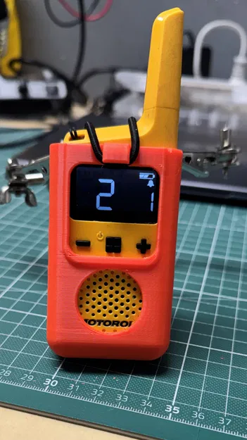 Giá đỡ bộ đàm Motorola T72 cho xe đạp - Phụ kiện 3D hữu ích - Image 1