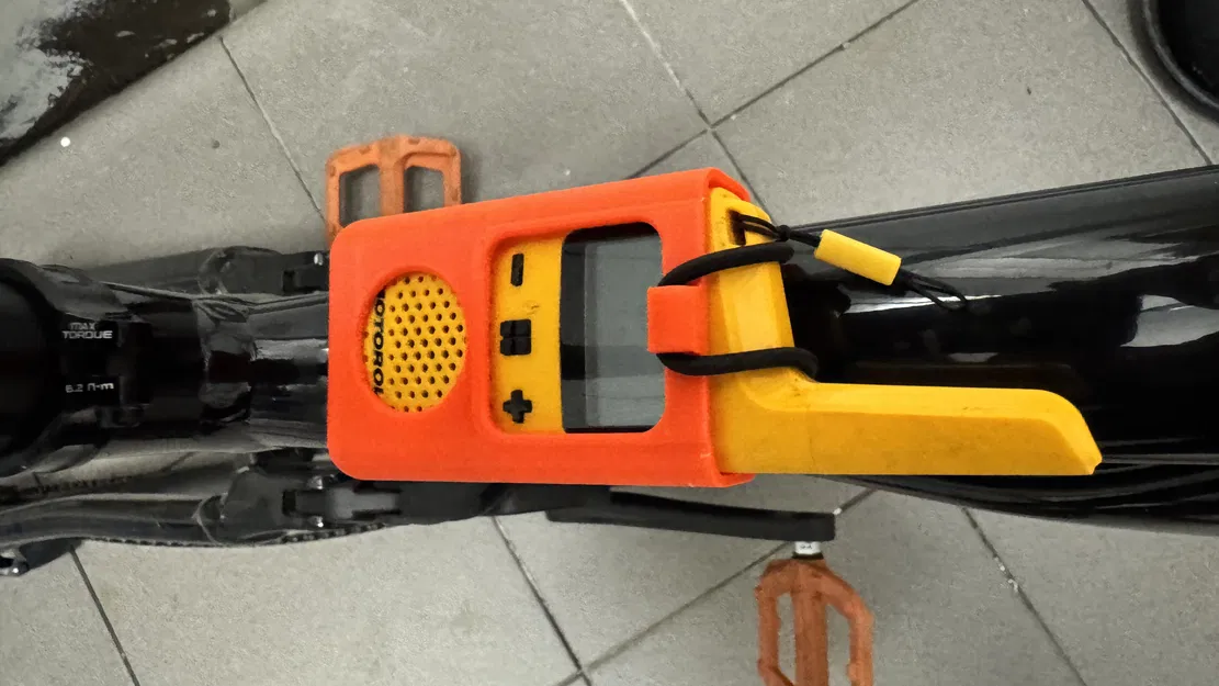 Giá đỡ bộ đàm Motorola T72 cho xe đạp - Phụ kiện 3D hữu ích - Image 6