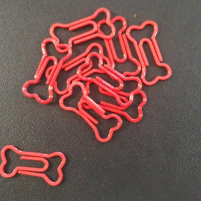 Kẹp giấy hình xương 3D - Phụ kiện văn phòng độc đáo và dễ thương