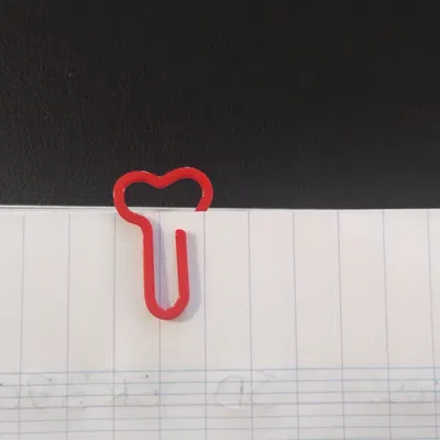 Kẹp giấy hình xương 3D - Phụ kiện văn phòng độc đáo và dễ thương