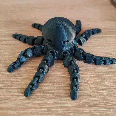 Mô hình bạch tuộc khớp nối (Articulating Octopus) in 3D dễ dàng
