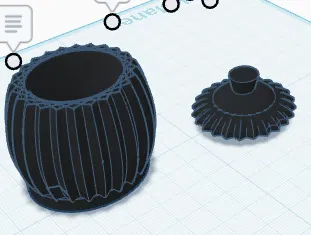 Hũ đựng đồ đa năng có nắp đậy - Mô hình in 3D tiện dụng - Image 3