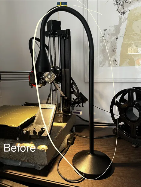 Giá đỡ đèn IKEA Nävlinge cho thanh nhôm 3030 trên Prusa MINI - Image 5