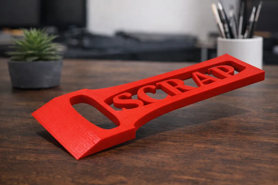 SCRAP Heatbed Scraper – Dụng cụ cạo bàn in 3D gọn nhẹ - Image 1