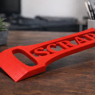 SCRAP Heatbed Scraper – Dụng cụ cạo bàn in 3D gọn nhẹ